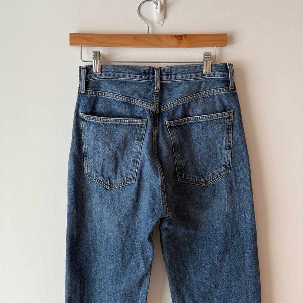 AGOLDE 90s Pinch Waist High Rise Straight Jeans in Control - Picture 5 of 6